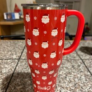 Swig Santa Claus Red Tumbler